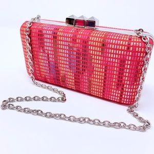 Sandra Roberts Red Clutch